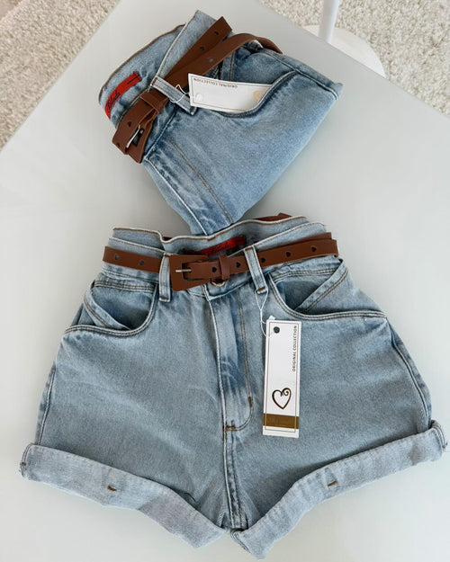 Shorts Jeans Feminino