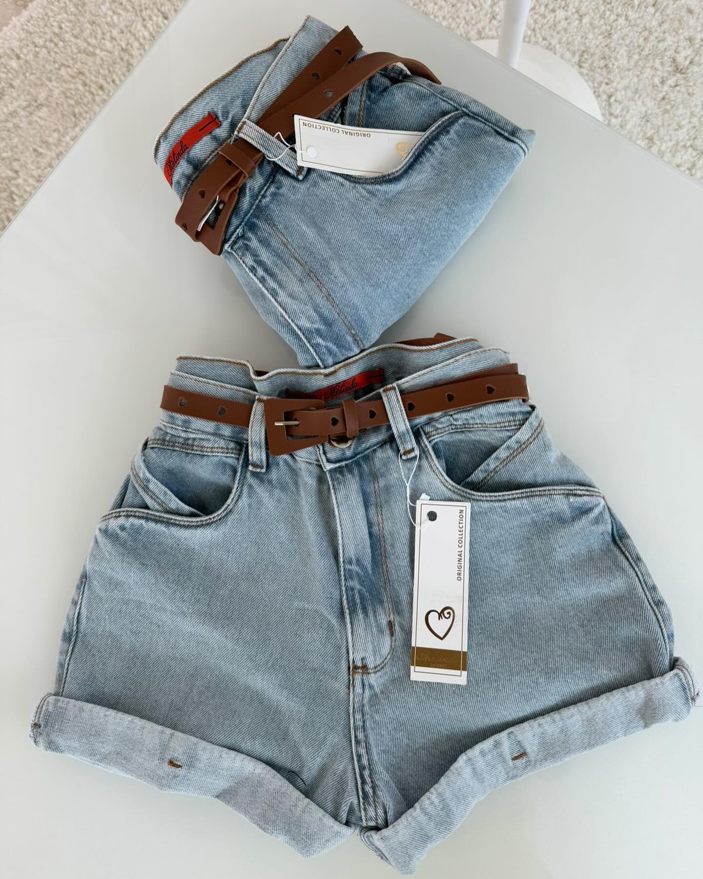 Shorts Jeans Feminino