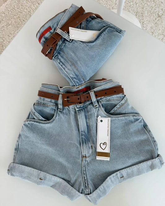 Shorts Jeans Feminino
